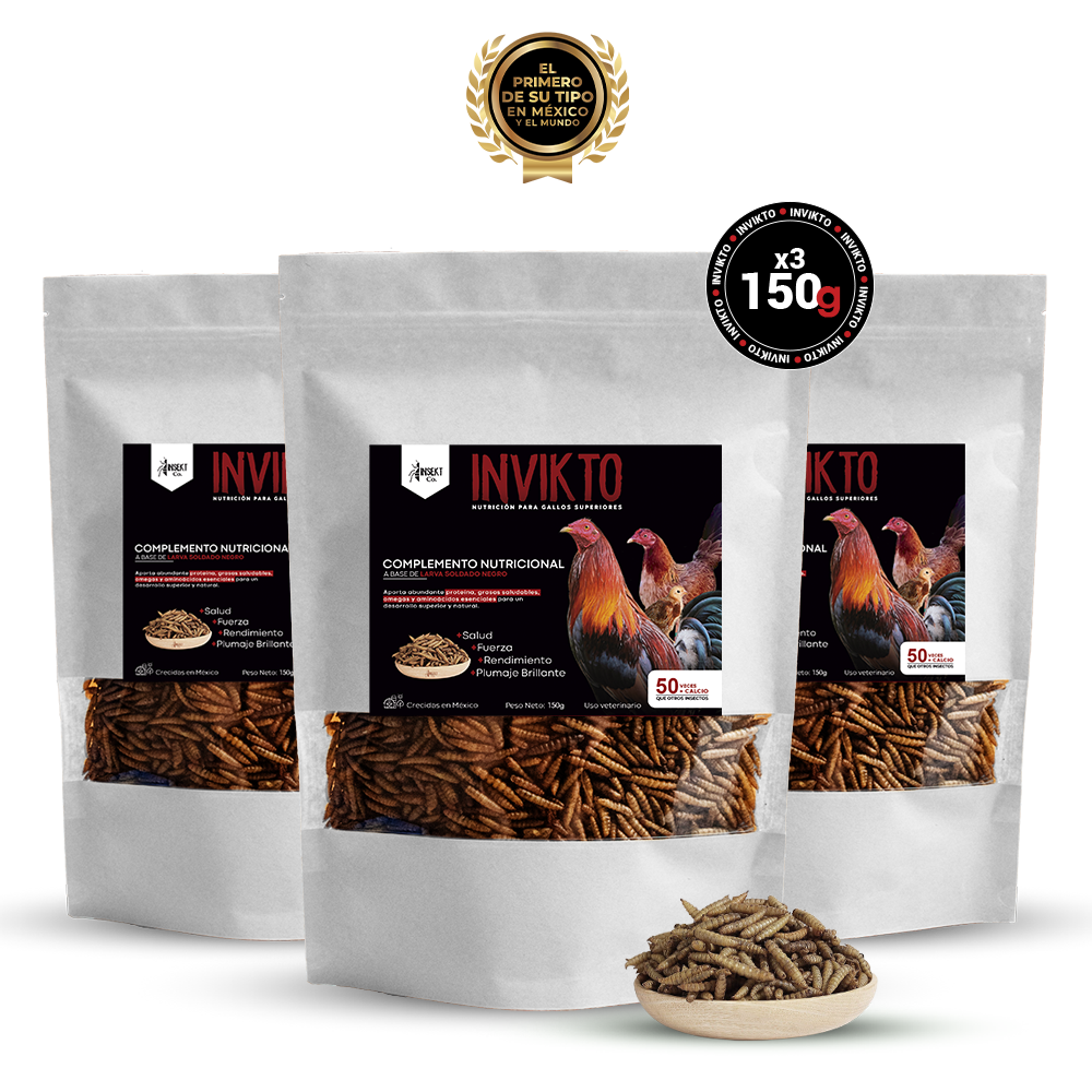 INVIKTO • COMBO DE 3 PZ 150G